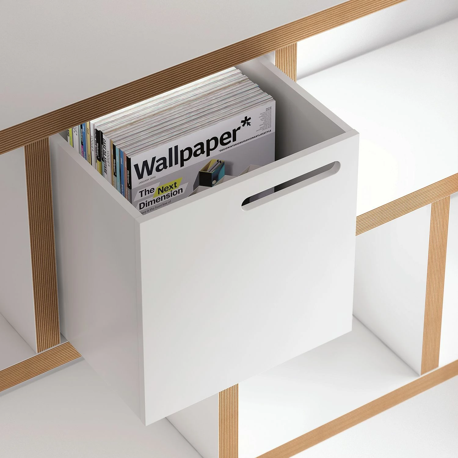 Temahome Regal Berlin - Weiß / Hellbraun - 150 x 198 cm 7 Temahome Regal Berlin - Weiß / Hellbraun - 150 x 198 cm – Bild 7