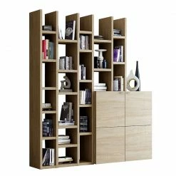 Loftscape Regalwand Emporior IV - Eiche Sonoma Dekor