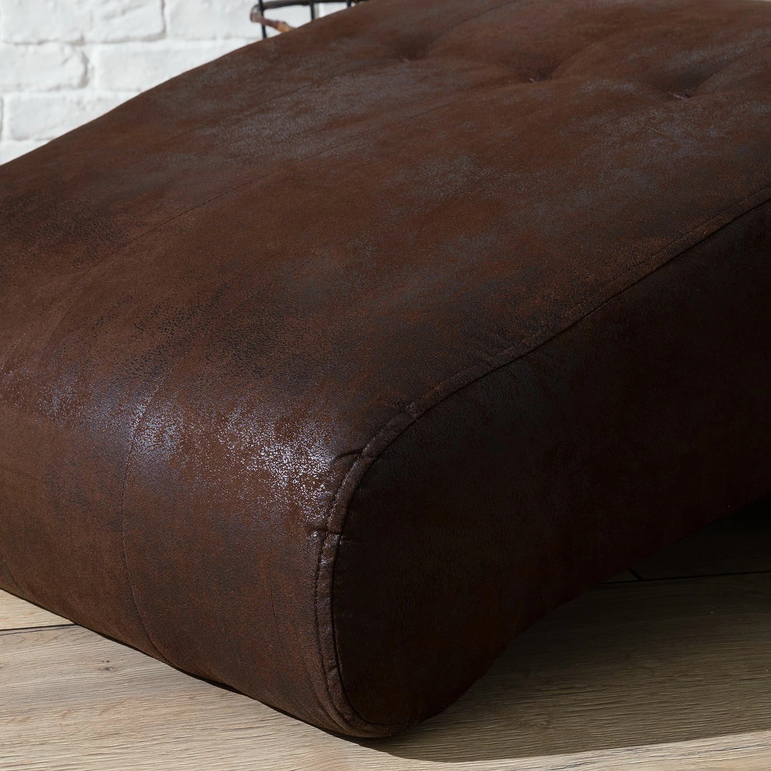 Red Living Relaxliege Ohara - Antiklederoptik Dunkelbraun 11 Red Living Relaxliege Ohara - Antiklederoptik Dunkelbraun – Bild 11