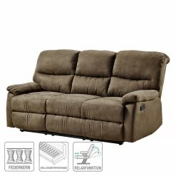 Modoform Relaxsofa Donnes (3-Sitzer) - Microfaser - Hellbraun 6 Modoform Relaxsofa Donnes (3-Sitzer) - Microfaser - Hellbraun -WOHNZIMMERMÖBEL Verkäufe relaxsofa donnes 3 sitzer microfaser hellbraun 4471568