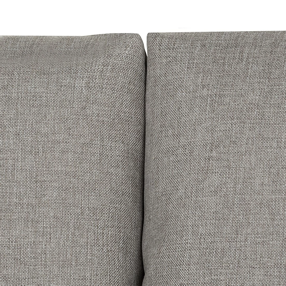 Roomscape Ecksofa Tosya - Kunstleder Taupe/Strukturstoff Grau - Ottomane davorstehend rechts 7 Roomscape Ecksofa Tosya - Kunstleder Taupe/Strukturstoff Grau - Ottomane davorstehend rechts – Bild 7