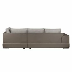Roomscape Ecksofa Tosya - Kunstleder Taupe/Strukturstoff Grau - Ottomane davorstehend rechts 23 Roomscape Ecksofa Tosya - Kunstleder Taupe/Strukturstoff Grau - Ottomane davorstehend rechts -WOHNZIMMERMÖBEL Verkäufe ropez diva ecke 2014 04 10 1 389219