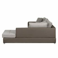 Roomscape Ecksofa Tosya - Kunstleder Taupe/Strukturstoff Grau - Ottomane davorstehend rechts 20 Roomscape Ecksofa Tosya - Kunstleder Taupe/Strukturstoff Grau - Ottomane davorstehend rechts -WOHNZIMMERMÖBEL Verkäufe ropez diva ecke 2014 04 10 1 389221