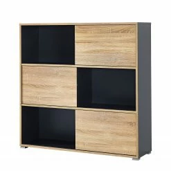 Germania Schiebetürenregal Mingle II - Anthrazit/Eiche Sonoma Dekor 19 Germania Schiebetürenregal Mingle II - Anthrazit/Eiche Sonoma Dekor -WOHNZIMMERMÖBEL Verkäufe schiebetuerenregal mingle ii anthrazit eiche sonoma dekor 5029412