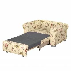 Mooved Schlafsessel Latina VI - Flachgewebe geblümt - Beige -WOHNZIMMERMÖBEL Verkäufe schlafsessel latina i flachgewebe gebluemt beige 3641133