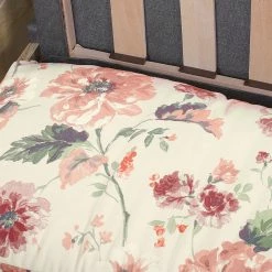 Mooved Schlafsessel Latina VIII - Flachgewebe geblümt - Beige / Rot -WOHNZIMMERMÖBEL Verkäufe schlafsessel latina iii flachgewebe gebluemt beige rot 3641333