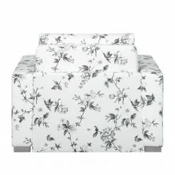 Mooved Schlafsessel Latina VII Flachgewebe - geblümt - Weiß / Grau -WOHNZIMMERMÖBEL Verkäufe schlafsessel latina vii flachgewebe weiss grau 4197444