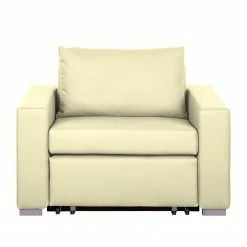 Mooved Schlafsessel Latina IV Kunstleder - Creme -WOHNZIMMERMÖBEL Verkäufe schlafsessel lewington kunstleder creme 2595098