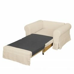 Mooved Schlafsessel Latina XIII Webstoff - Porzellanweiß -WOHNZIMMERMÖBEL Verkäufe schlafsessel salir webstoff prozellanweiss 4181328