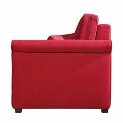 Maison Belfort Schlafsofa Bernadett - Breite: 168 cm -WOHNZIMMERMÖBEL Verkäufe schlafsofa bernadett webstoff rot 336199