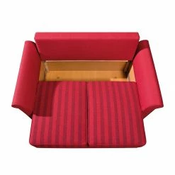 Maison Belfort Schlafsofa Bernadett - Breite: 168 cm -WOHNZIMMERMÖBEL Verkäufe schlafsofa bernadett webstoff rot 336204