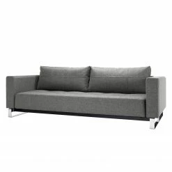 Innovation Möbel Schlafsofa Cassius II Webstoff - Stoff Twist: Charcoal