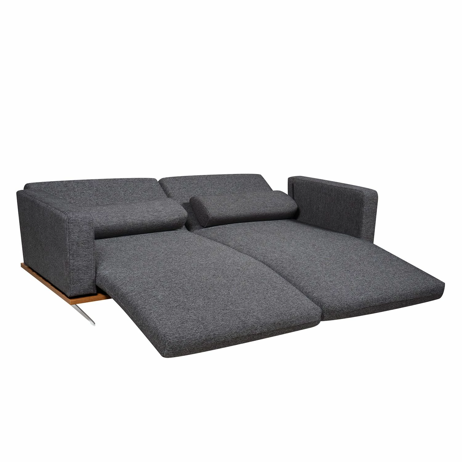 Studio Copenhagen Schlafsofa Copperfield II Webstoff - Stoff Parsa: Grau-Schwarz 6 Studio Copenhagen Schlafsofa Copperfield II Webstoff - Stoff Parsa: Grau-Schwarz – Bild 6