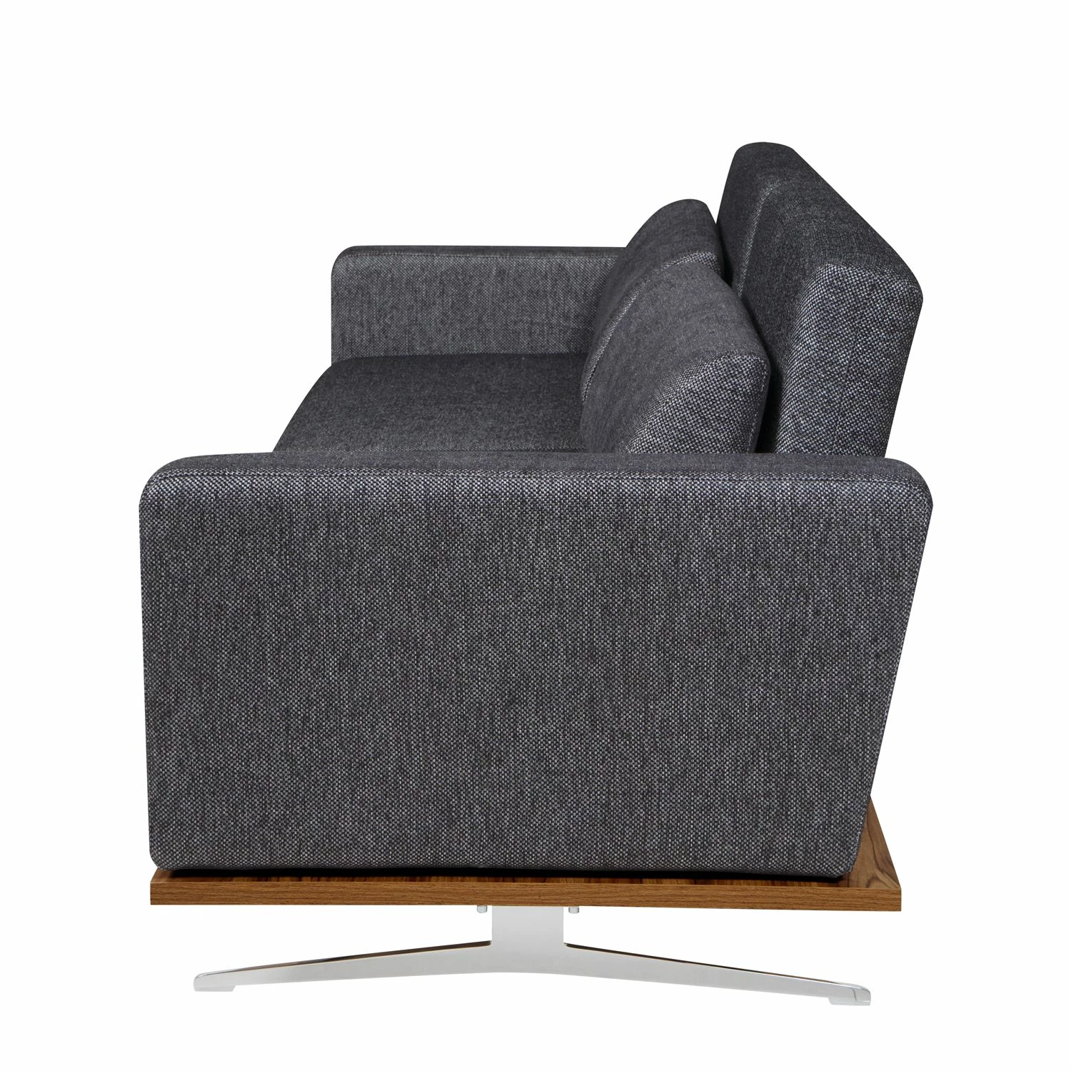 Studio Copenhagen Schlafsofa Copperfield II Webstoff - Stoff Parsa: Grau-Schwarz 4 Studio Copenhagen Schlafsofa Copperfield II Webstoff - Stoff Parsa: Grau-Schwarz – Bild 4