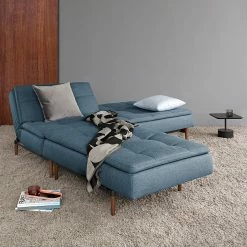 Innovation Möbel Schlafsofa Dublexo III Webstoff - Stoff Soft: Indigo -WOHNZIMMERMÖBEL Verkäufe schlafsofa dublexo iii webstoff 4603824