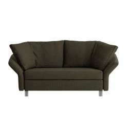 Chillout by Franz Fertig Schlafsofa Florenz Webstoff - Braun - Breite: 156 cm