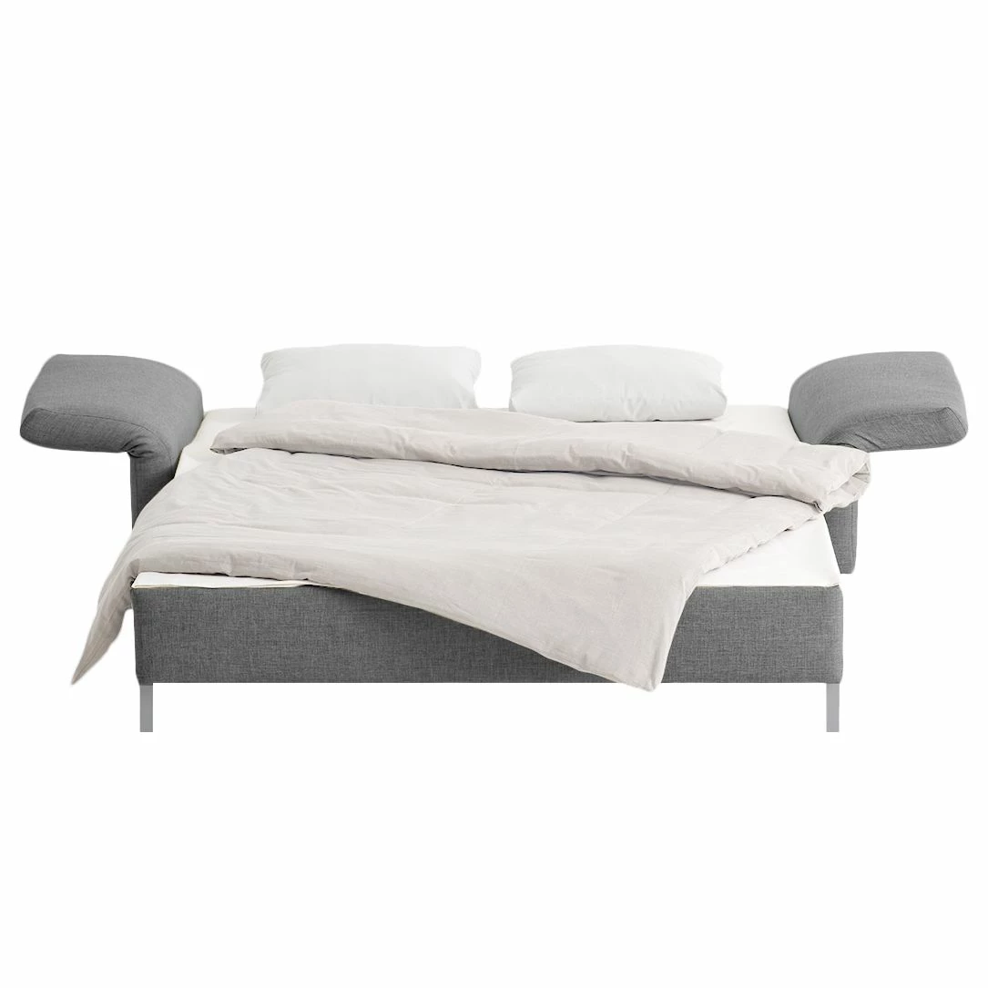 Chillout by Franz Fertig Schlafsofa Florenz Webstoff - Grau - Breite: 156 cm 5 Chillout by Franz Fertig Schlafsofa Florenz Webstoff - Grau - Breite: 156 cm – Bild 5
