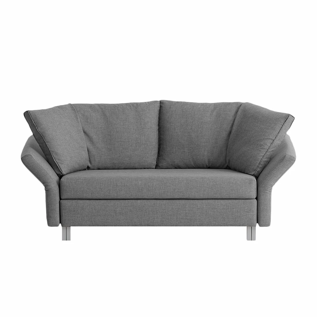 Chillout by Franz Fertig Schlafsofa Florenz Webstoff - Grau - Breite: 156 cm 1 Chillout by Franz Fertig Schlafsofa Florenz Webstoff - Grau - Breite: 156 cm