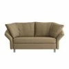 Chillout by Franz Fertig Schlafsofa Florenz Webstoff - Hellbraun - Breite: 156 cm