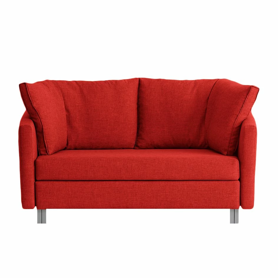 Chillout by Franz Fertig Schlafsofa Florenz Webstoff - Rot - Breite: 156 cm 2 Chillout by Franz Fertig Schlafsofa Florenz Webstoff - Rot - Breite: 156 cm – Bild 2