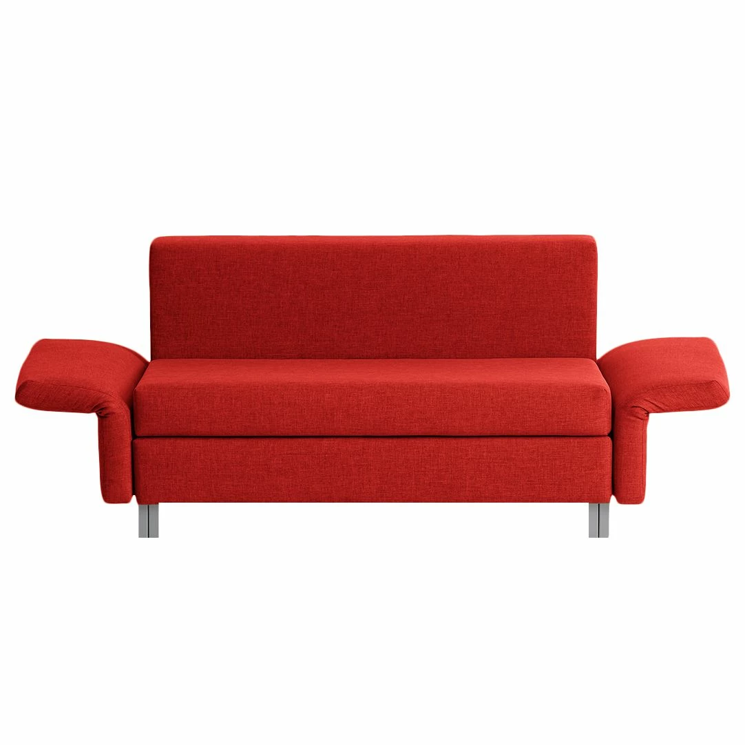 Chillout by Franz Fertig Schlafsofa Florenz Webstoff - Rot - Breite: 156 cm 4 Chillout by Franz Fertig Schlafsofa Florenz Webstoff - Rot - Breite: 156 cm – Bild 4