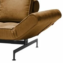 Innovation Möbel Schlafsofa Ghia Laser Legs Webstoff - Echtleder Look: 551 Brown Fanual -WOHNZIMMERMÖBEL Verkäufe schlafsofa ghia laser legs webstoff 4578504
