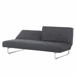 Mooved Schlafsofa Kimbe Webstoff - Grau -WOHNZIMMERMÖBEL Verkäufe schlafsofa kimbe webstoff grau 278550