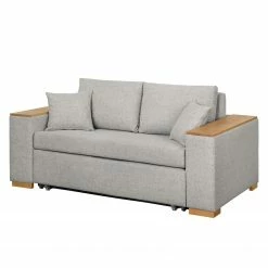 Mooved Schlafsofa Latina I Webstoff - Granit - Breite: 170 cm