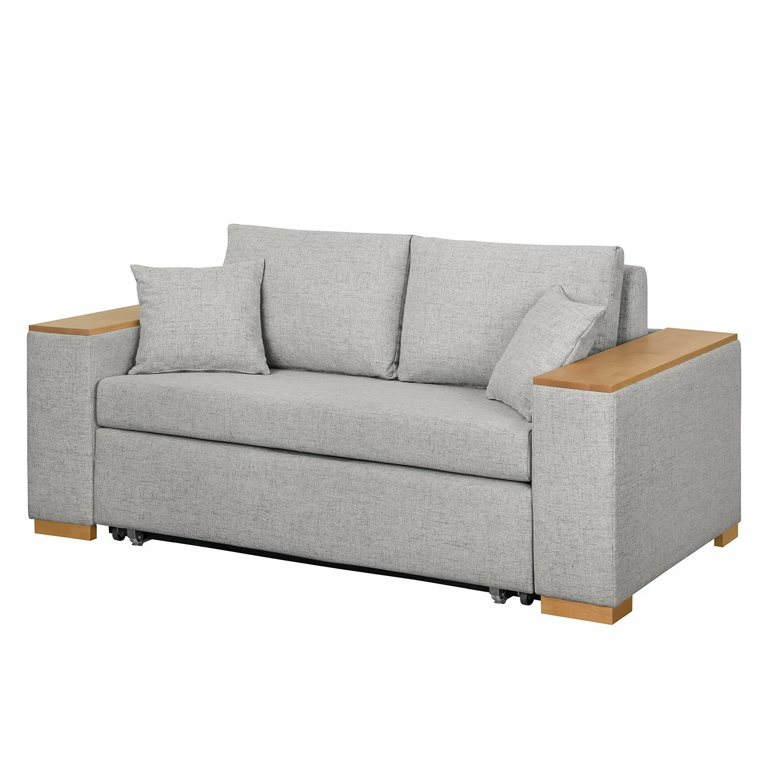 Mooved Schlafsofa Latina I Webstoff - Granit - Breite: 170 cm 1 Mooved Schlafsofa Latina I Webstoff - Granit - Breite: 170 cm