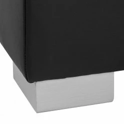 Mooved Schlafsofa Latina XIV Kunstleder - Schwarz - Breite: 153 cm -WOHNZIMMERMÖBEL Verkäufe schlafsofa latina kunstleder schwarz 293255