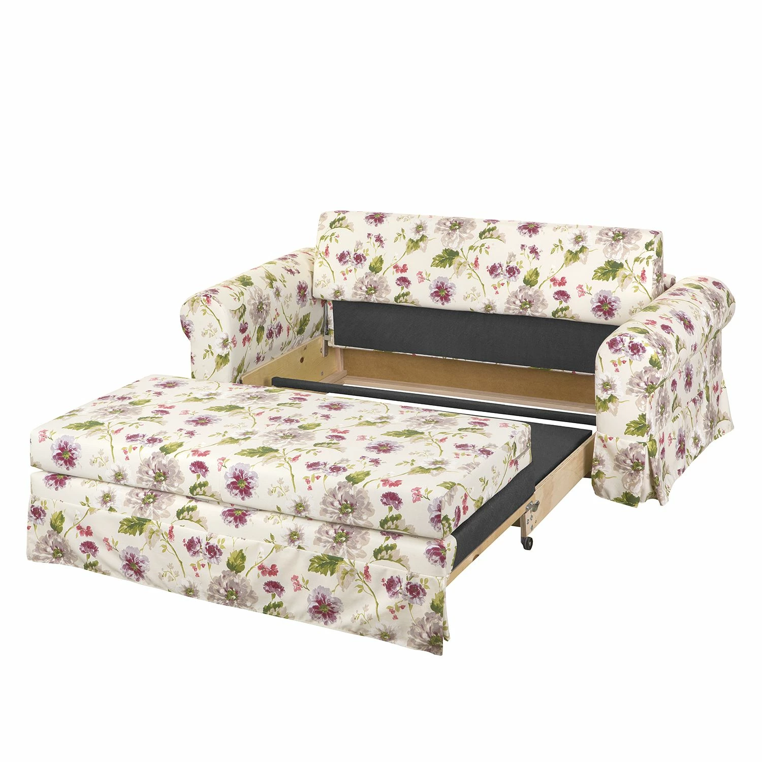 Mooved Schlafsofa Latina VIII Webstoff - Cremeweiß / Brombeere - Breite: 185 cm 7 Mooved Schlafsofa Latina VIII Webstoff - Cremeweiß / Brombeere - Breite: 185 cm – Bild 7