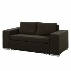 Mooved Schlafsofa Latina V Webstoff Grau - Breite: 196 cm