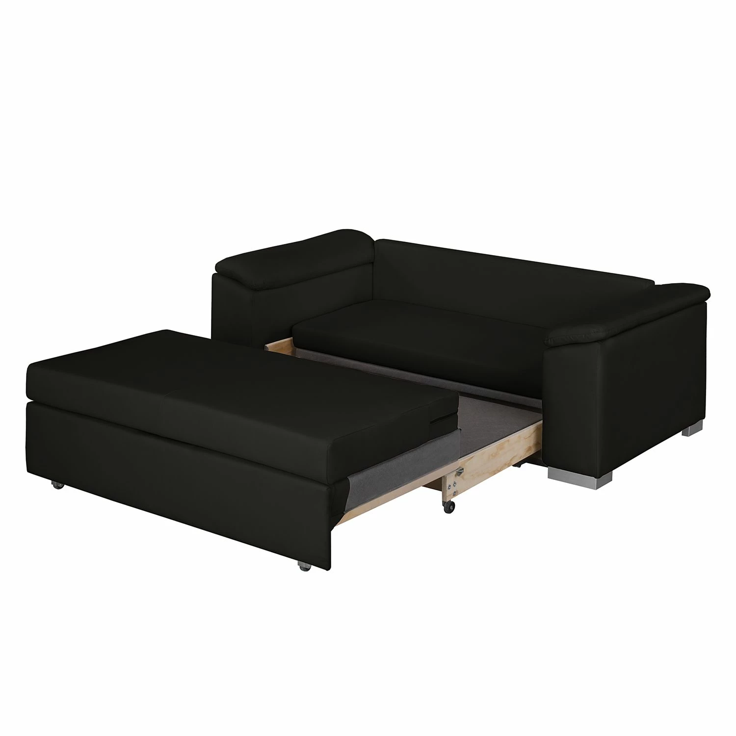 Mooved Schlafsofa Latina IV Webstoff - Schwarz - Breite: 190 cm 5 Mooved Schlafsofa Latina IV Webstoff - Schwarz - Breite: 190 cm – Bild 5