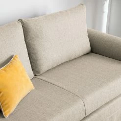 Mooved Schlafsofa Latina XIII Webstoff - Creme - Breite: 165 cm -WOHNZIMMERMÖBEL Verkäufe schlafsofa latina xiii webstoff creme 165 cm 4910432