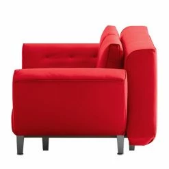 Chillout by Franz Fertig Schlafsofa Leo Echtleder - Rot -WOHNZIMMERMÖBEL Verkäufe schlafsofa leo echtleder rot 1408070