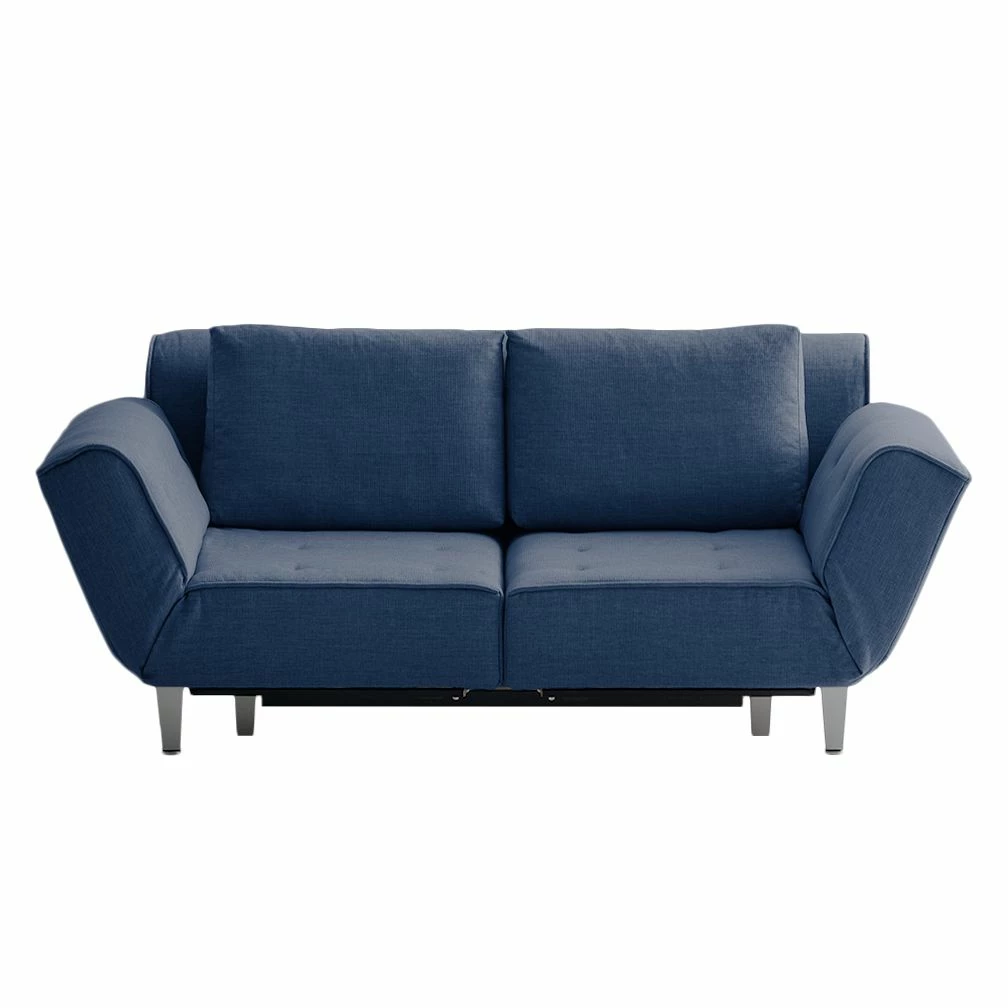 Chillout by Franz Fertig Schlafsofa Leo Webstoff - Blau 1 Chillout by Franz Fertig Schlafsofa Leo Webstoff - Blau