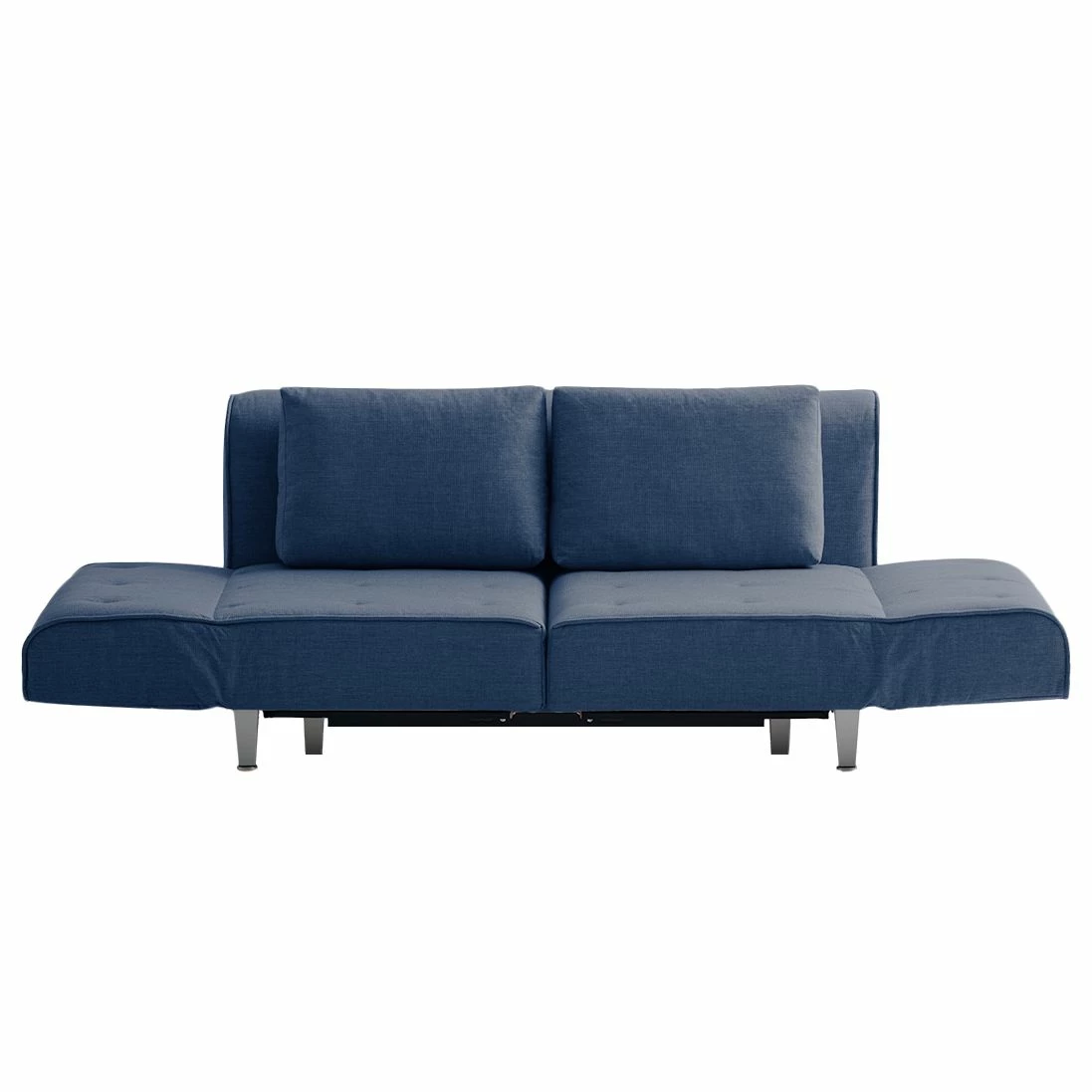 Chillout by Franz Fertig Schlafsofa Leo Webstoff - Blau 3 Chillout by Franz Fertig Schlafsofa Leo Webstoff - Blau – Bild 3