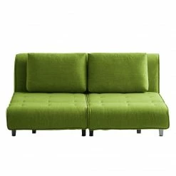 Chillout by Franz Fertig Schlafsofa Leo Webstoff - Grün -WOHNZIMMERMÖBEL Verkäufe schlafsofa leo webstoff gruen 1396430