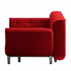 Chillout by Franz Fertig Schlafsofa Leo Webstoff - Rot -WOHNZIMMERMÖBEL Verkäufe schlafsofa leo webstoff rot 1396330