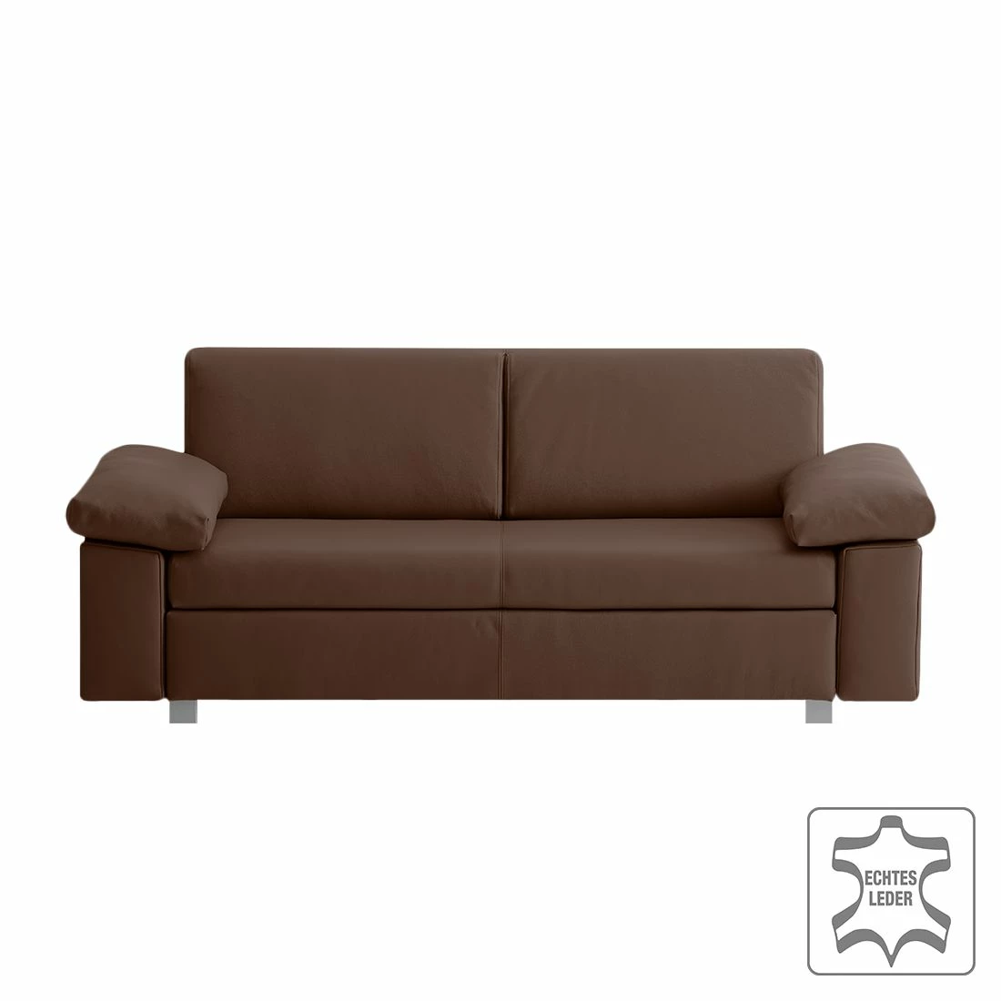 Chillout by Franz Fertig Schlafsofa Plaza Echtleder - Espresso - Breite: 172 cm - Armlehne verstellbar 2 Chillout by Franz Fertig Schlafsofa Plaza Echtleder - Espresso - Breite: 172 cm - Armlehne verstellbar – Bild 2