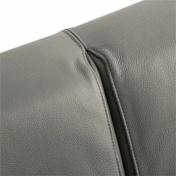 Chillout by Franz Fertig Schlafsofa Plaza Echtleder - Grau - Breite: 228 cm - Keine Funktion -WOHNZIMMERMÖBEL Verkäufe schlafsofa plaza echtleder grau 228 cm gerade armlehnen 1415666