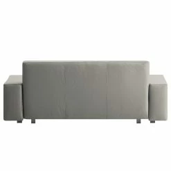 Chillout by Franz Fertig Schlafsofa Plaza Echtleder - Grau - Breite: 228 cm - Keine Funktion -WOHNZIMMERMÖBEL Verkäufe schlafsofa plaza echtleder grau 228 cm gerade armlehnen 1415690