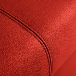 Chillout by Franz Fertig Schlafsofa Plaza Echtleder - Rot - Breite: 222 cm - Armlehne verstellbar -WOHNZIMMERMÖBEL Verkäufe schlafsofa plaza echtleder rot 222 cm abklappbare armlehnen 1415422