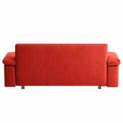 Chillout by Franz Fertig Schlafsofa Plaza Echtleder - Rot - Breite: 222 cm - Armlehne verstellbar -WOHNZIMMERMÖBEL Verkäufe schlafsofa plaza echtleder rot 222 cm abklappbare armlehnen 1415450