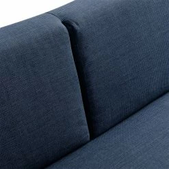 Chillout by Franz Fertig Schlafsofa Plaza Webstoff - Blau - Breite: 198 cm - Keine Funktion -WOHNZIMMERMÖBEL Verkäufe schlafsofa plaza webstoff blau 198 cm 1398138