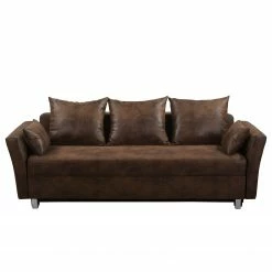 Mooved Schlafsofa Rollins - Vintage Cognac -WOHNZIMMERMÖBEL Verkäufe schlafsofa rollins antiklederoptik vintage cognac 4960716