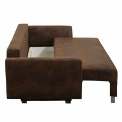 Mooved Schlafsofa Rollins - Vintage Cognac -WOHNZIMMERMÖBEL Verkäufe schlafsofa rollins antiklederoptik vintage cognac 4960760