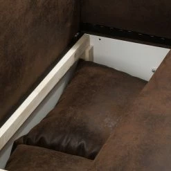 Mooved Schlafsofa Rollins - Vintage Cognac -WOHNZIMMERMÖBEL Verkäufe schlafsofa rollins antiklederoptik vintage cognac 4960780