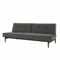Innovation Möbel Schlafsofa Splitback II - Webstoff - Dunkelgrau