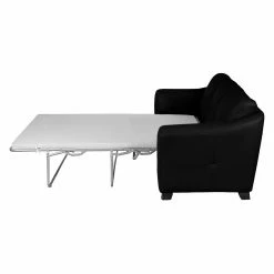 Modoform Schlafsofa Toucy - Echtleder Schwarz -WOHNZIMMERMÖBEL Verkäufe schlafsofa toucy echtleder schwarz 461109